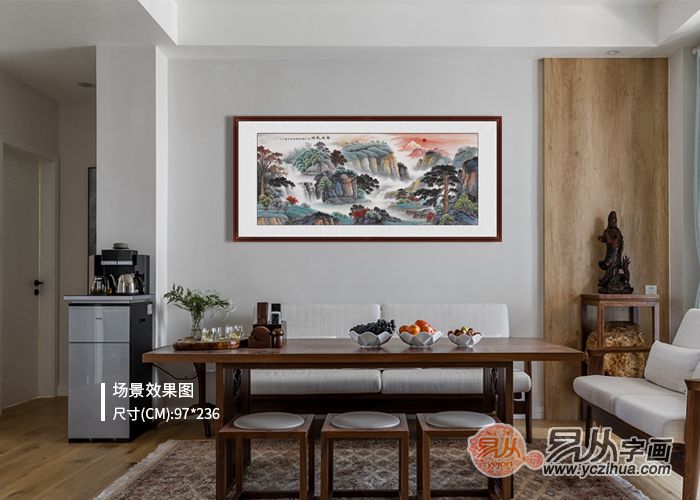 客厅挂什么装饰画合适 来看看你家选对了吗