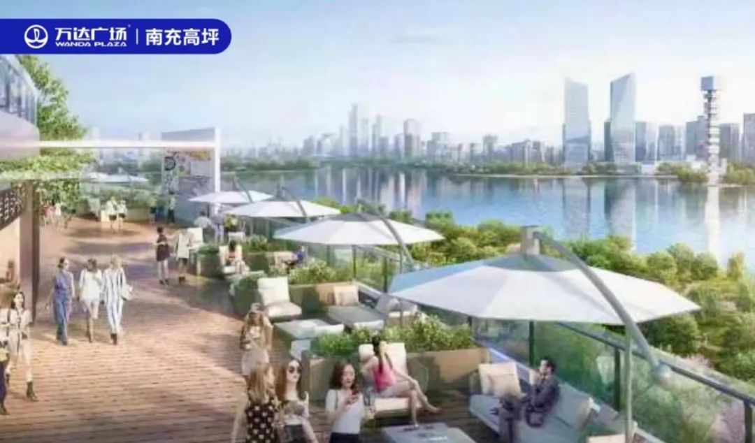 高坪万达广场最新效果图抢“鲜”看