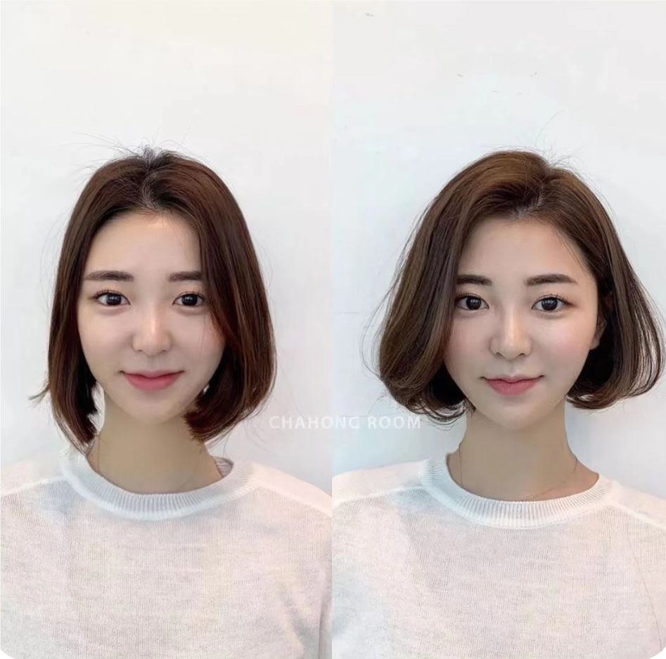 发型 发型换一换，立马不一样，立体修颜真完美