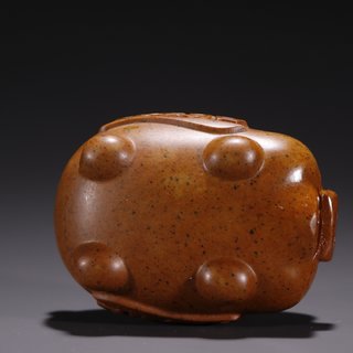 |旧藏·和田玉招财进宝猪把件