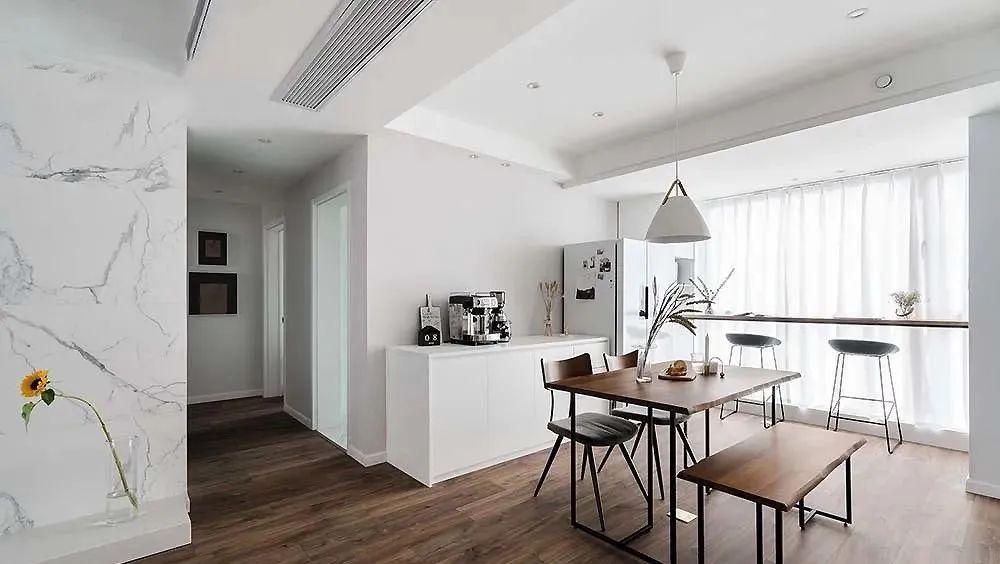 140㎡北欧大户型,整个空间干净舒适,满足一切需求!