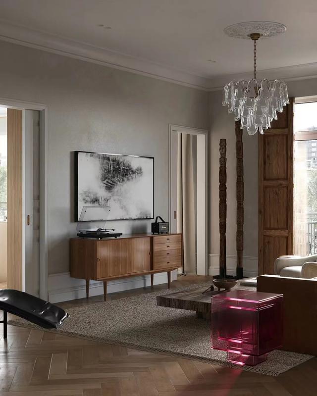 40岁高冷美女的家,感受侘寂与古典融合的空间之美,平静和满足