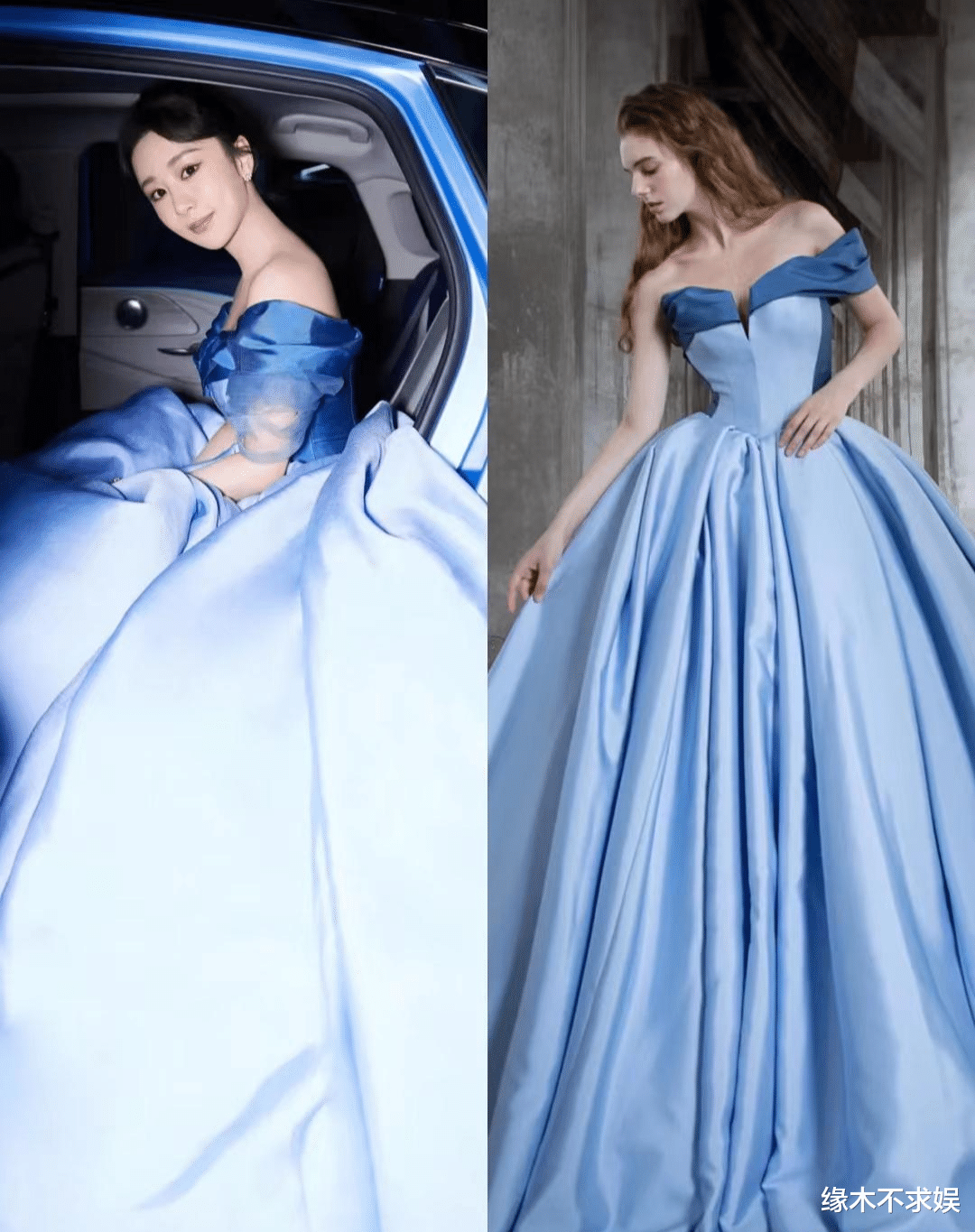 杨紫|杨紫把原版婚纱改了,到底是“杨不露”,还是怕显胖?