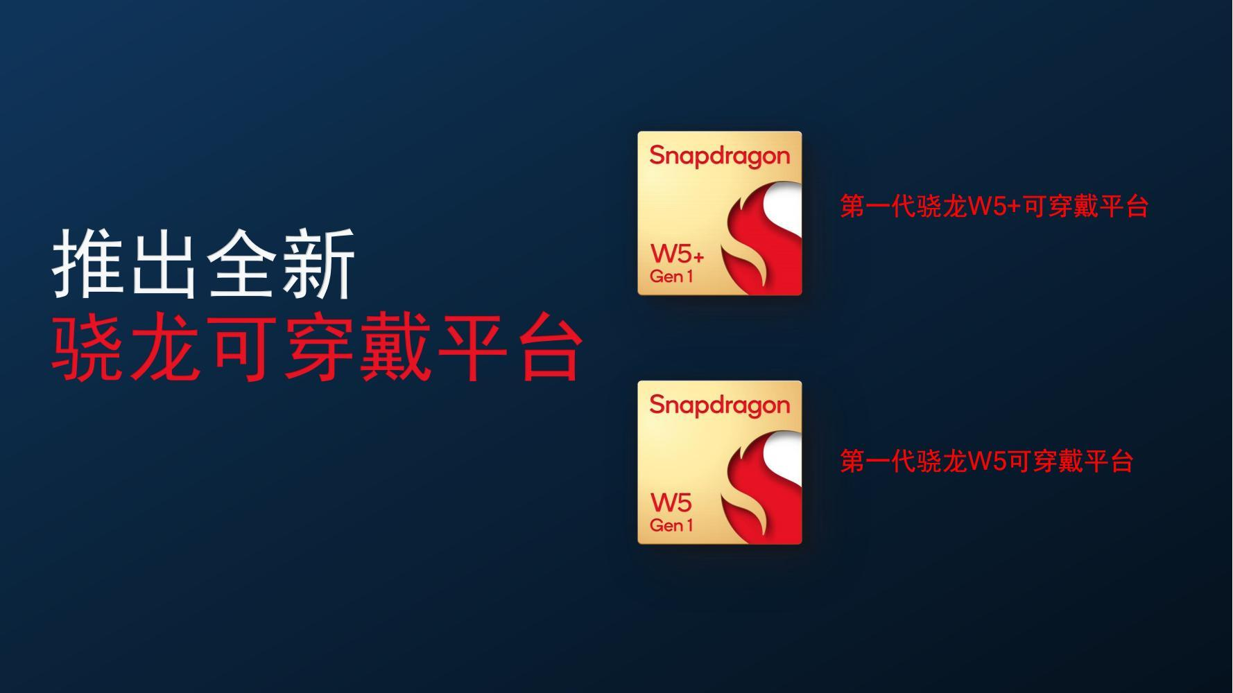 物流|高通挤爆牙膏,专为可穿戴设备推出骁龙W5、W5+