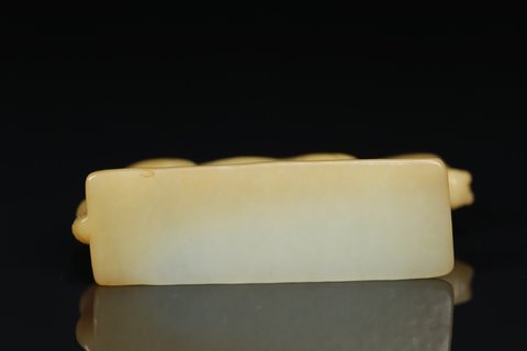 |回流 和田玉马上封侯摆件