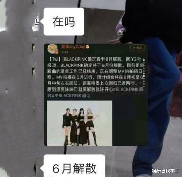 blackpink|网传BLACKPINK回归后将解散，网友：朝国