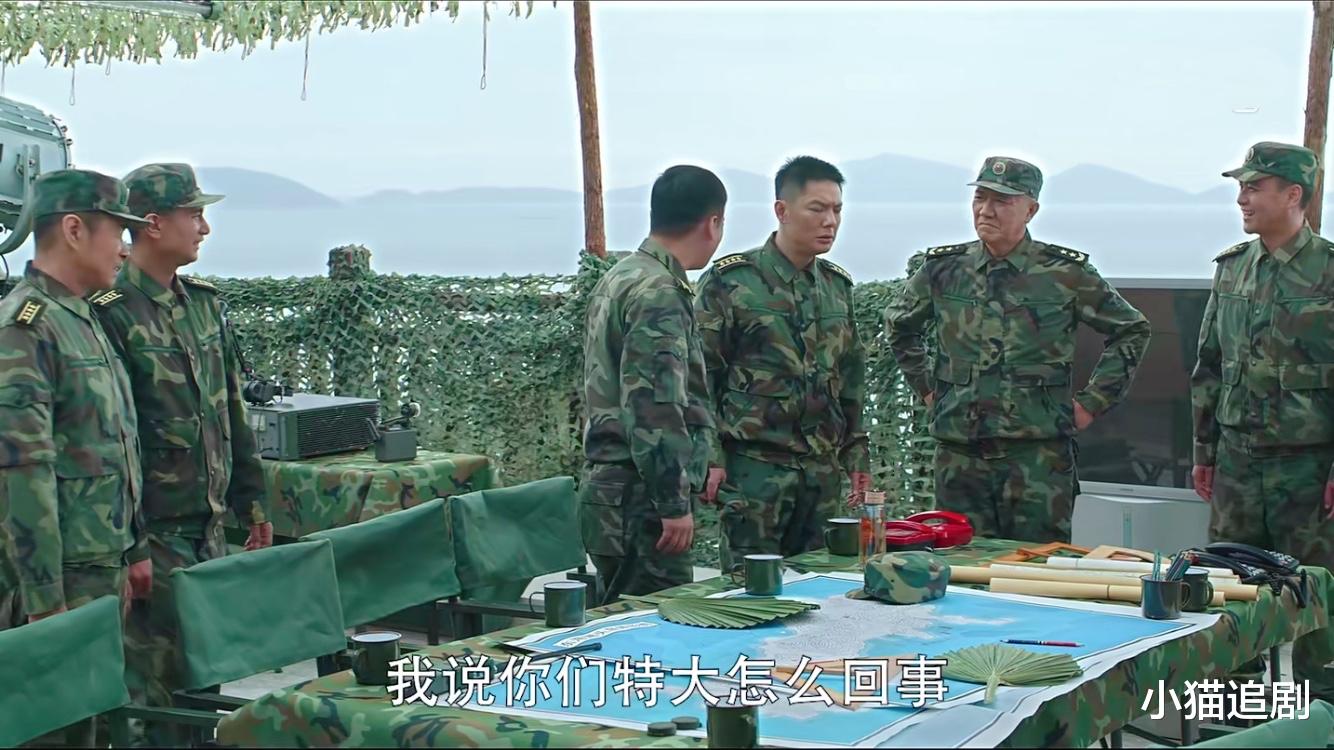顾一野|《王牌部队》湛蓝行动演习，两处细节表明，顾一野红军必胜