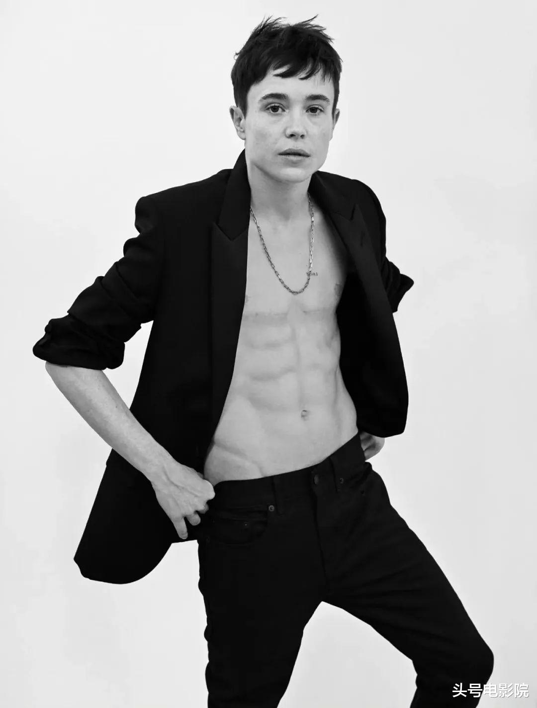 佩吉|《盗梦空间》女主角变性！35岁以男人身份登封面，晒出手术伤疤