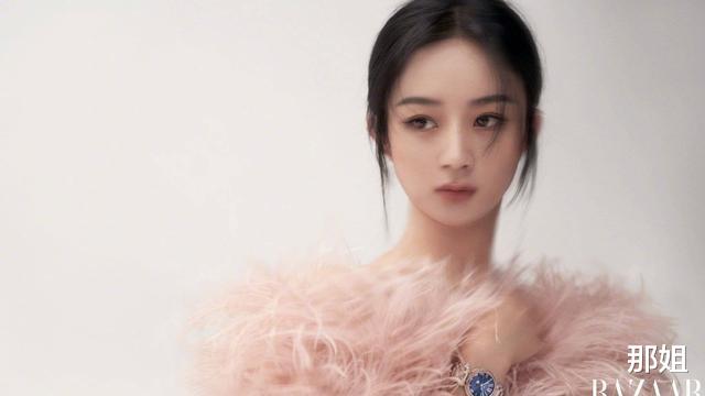 赵丽颖|赵丽颖最新时尚大片糊了，网友：她跟杨幂好像