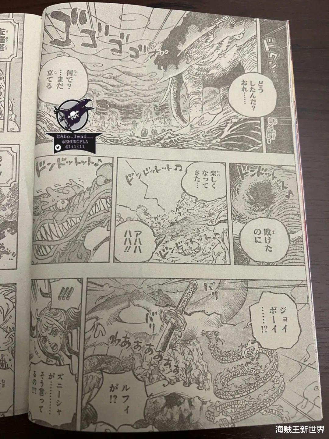 海贼王|海贼王1044话第二次情报更新|全图整理|觉醒的五档！橡胶果实是动物系人人果实幻兽种你能否接受？