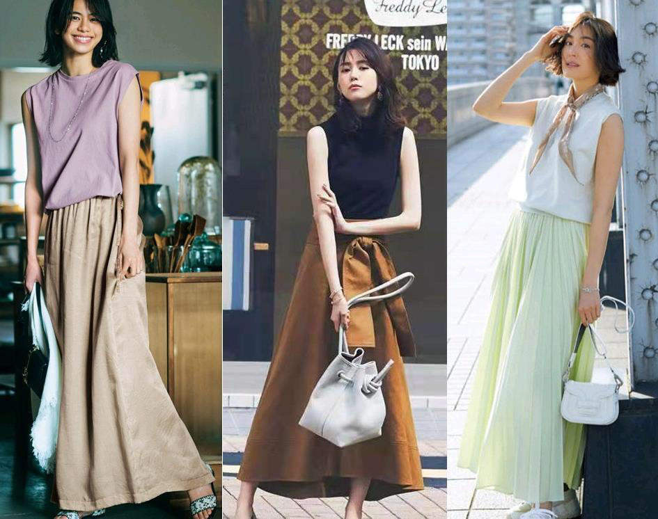 天热了，这才是真正充满“烟火气”的夏季穿搭，清新减龄又显气质