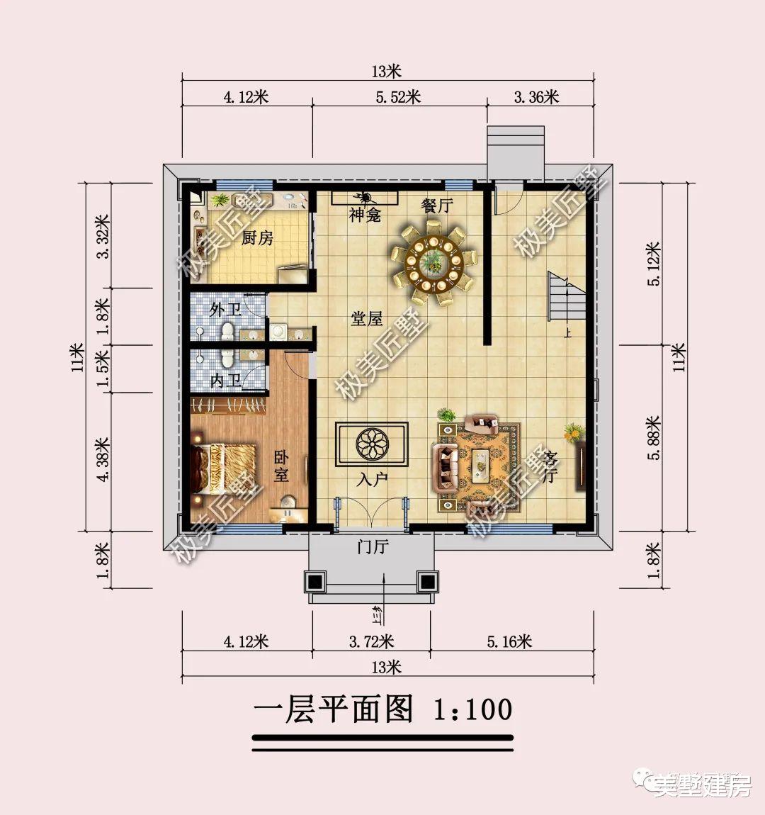 大落地窗设计的三层简欧别墅,外面景色一览无云,来看看吧!