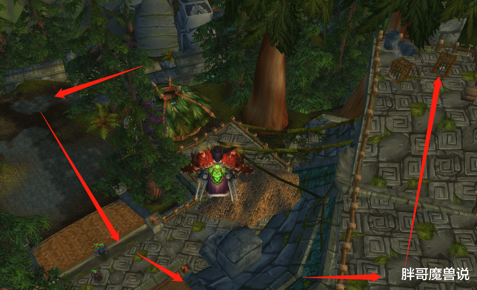 |魔兽TBC：祖阿曼一句话攻略，掌握这些跳怪技巧，四箱子并不难拿