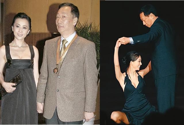 曾馨莹|71岁郭台铭庆结婚周年,搂腰小24岁娇妻脸通红