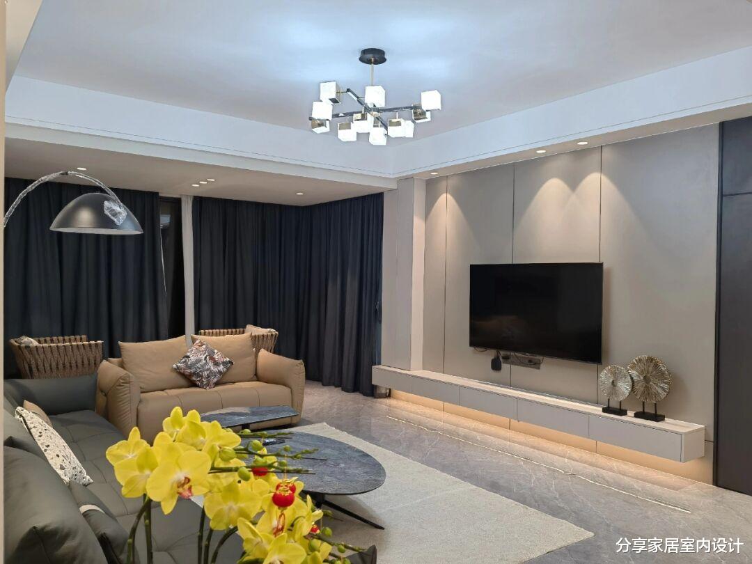 新房基本装修完工,不豪华不大气,家具全部进场很有家的味道!