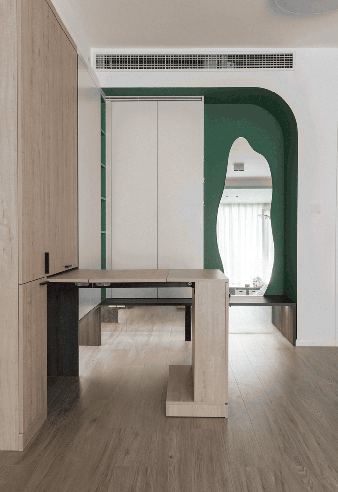 难怪越来越多的人喜欢“去客厅化”,看了她家才知道,是真的实用