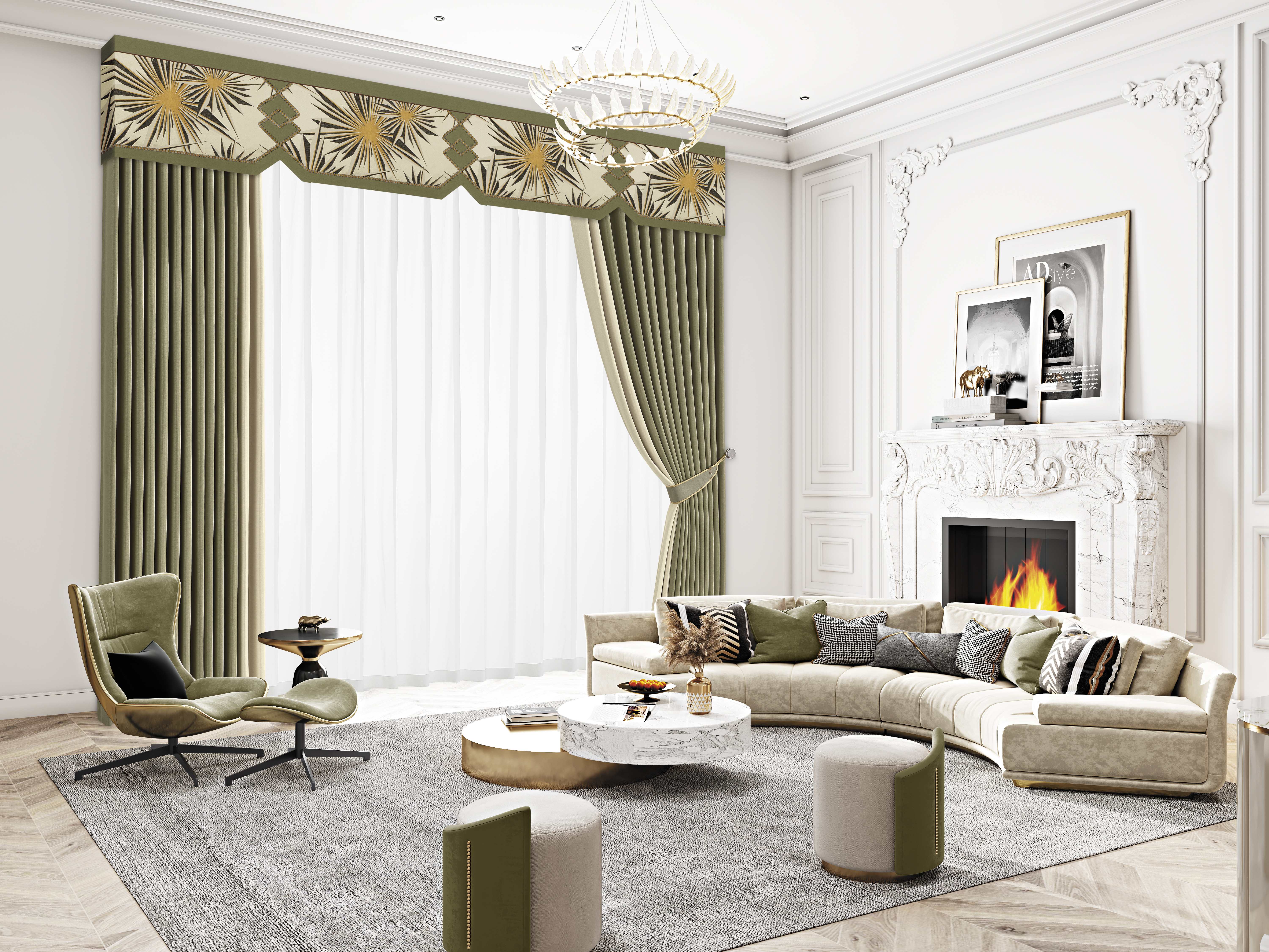 入冬以后,暖色窗帘怎么选?