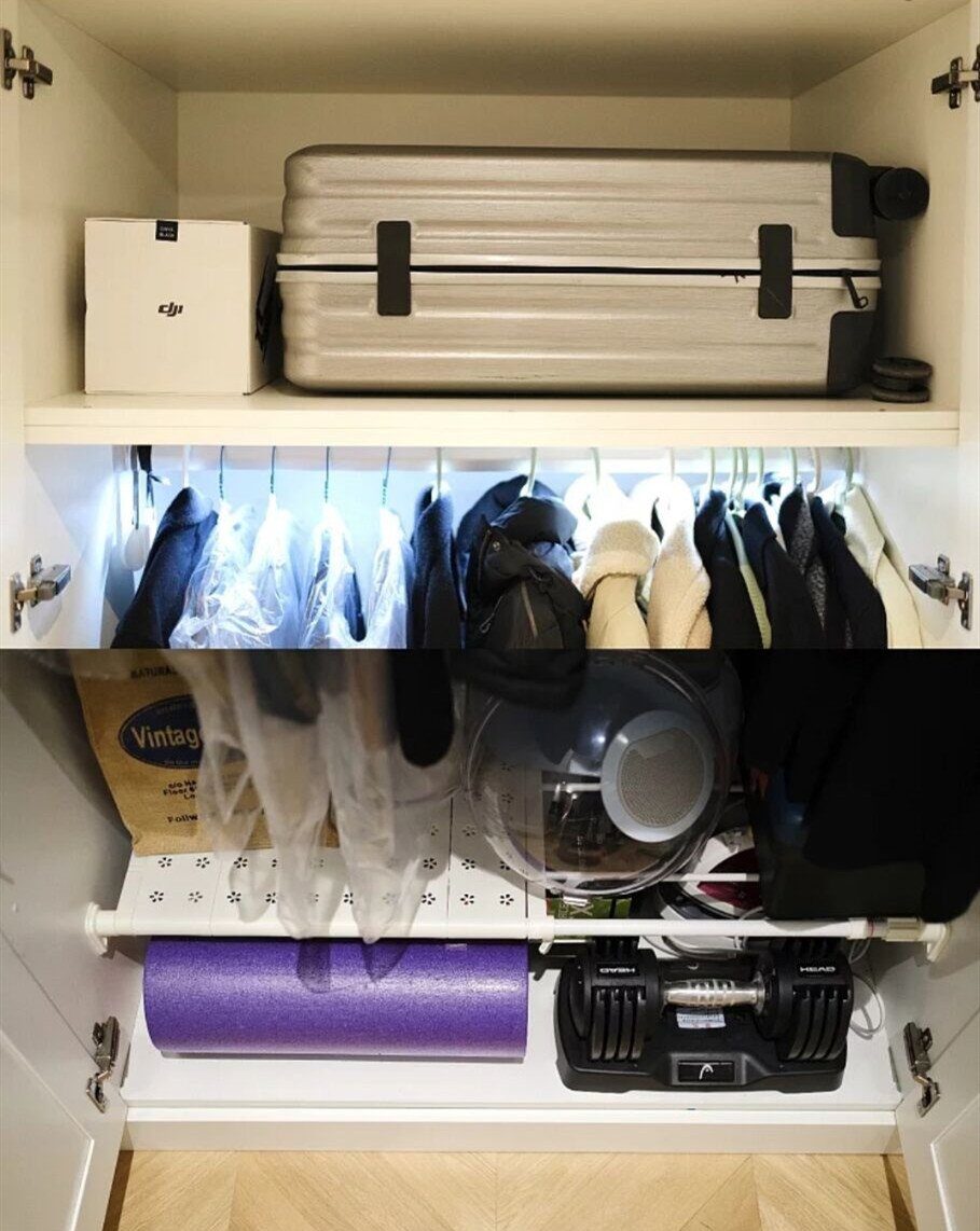 网友晒出住了3年的家,进门玄关太整洁了吧?设计堪称教科书级别