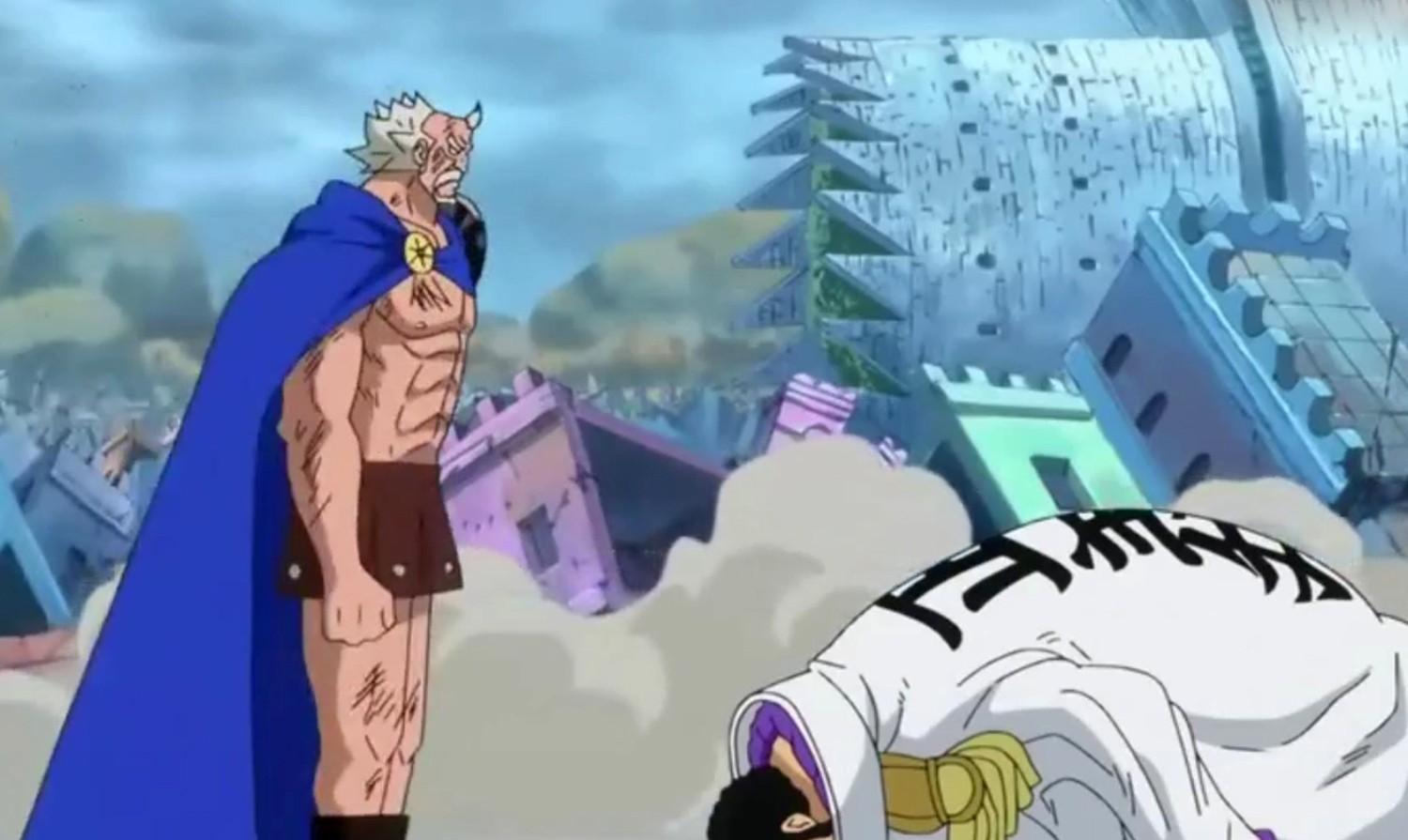 海贼王:藤虎向民众下跪认错道歉,气坏了赤犬,却帮斯摩格报了仇.