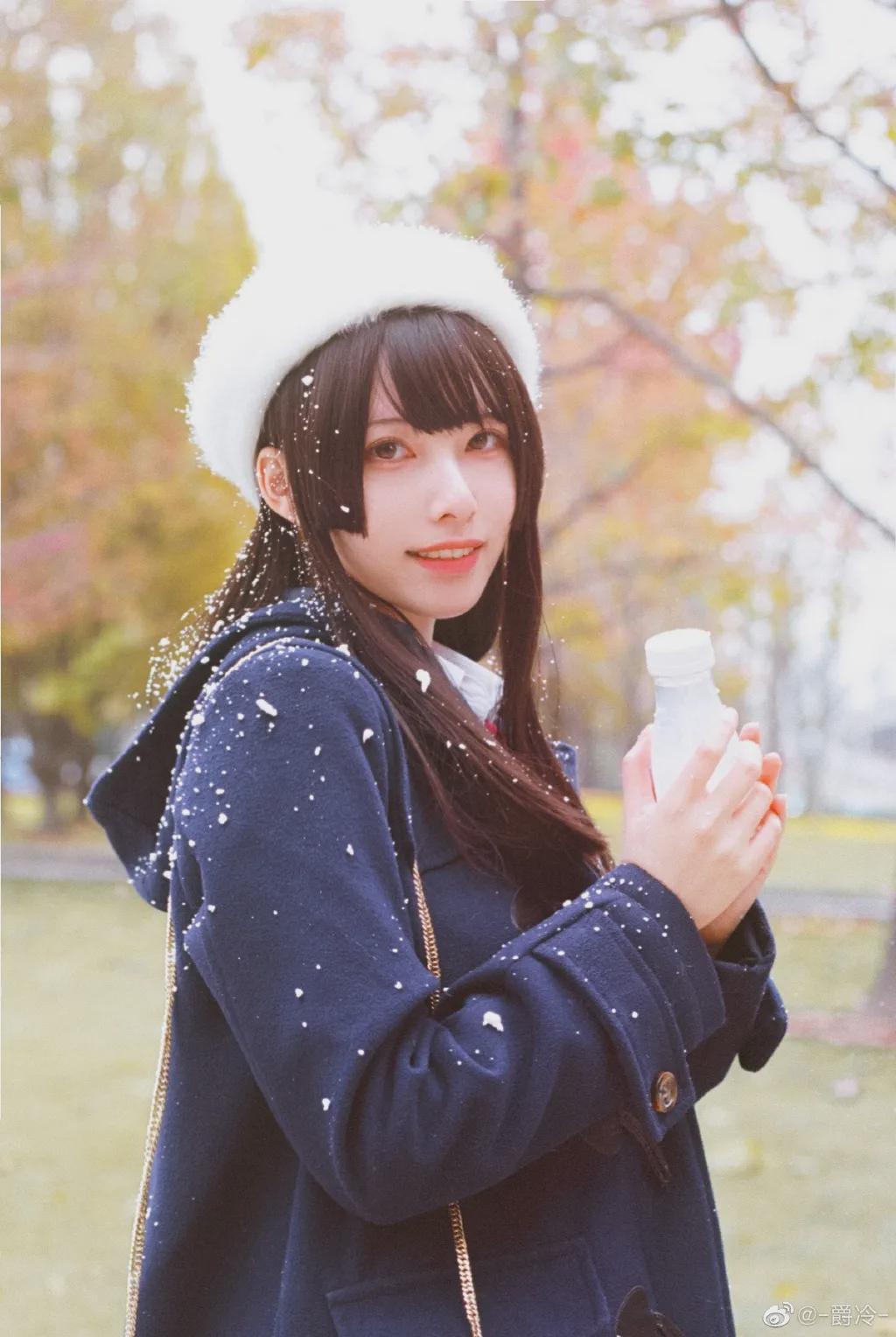 明星|JK校服：我走起来，点在春日的碎片上