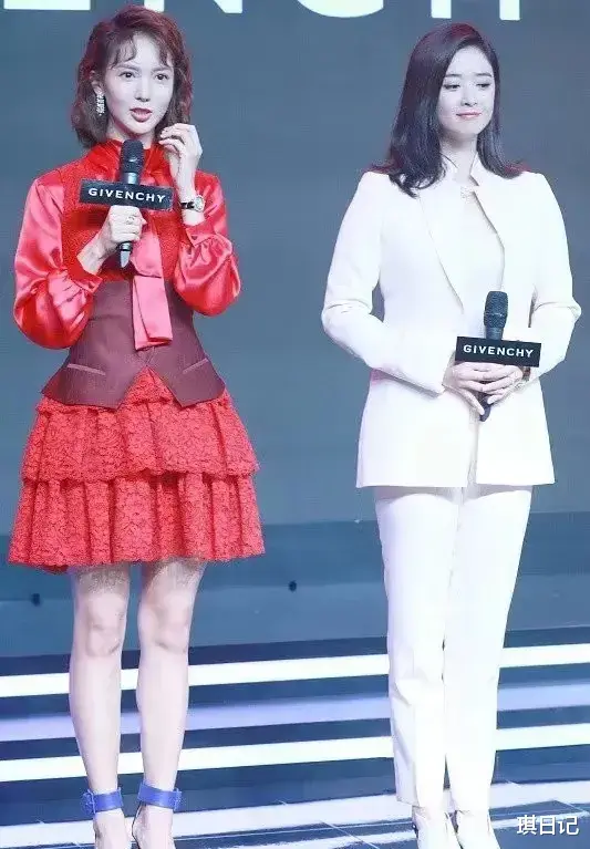 蒋欣|32岁金晨和39岁蒋欣罕见同框!一个骨感,一个丰腴