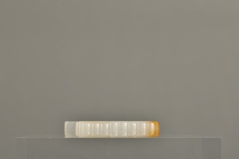 |清代 和田玉籽料老子出关牌