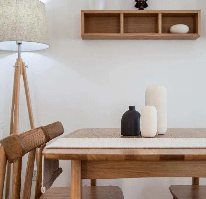 95㎡房子装修成原木风,最喜欢隐形门设计,效果超预期!