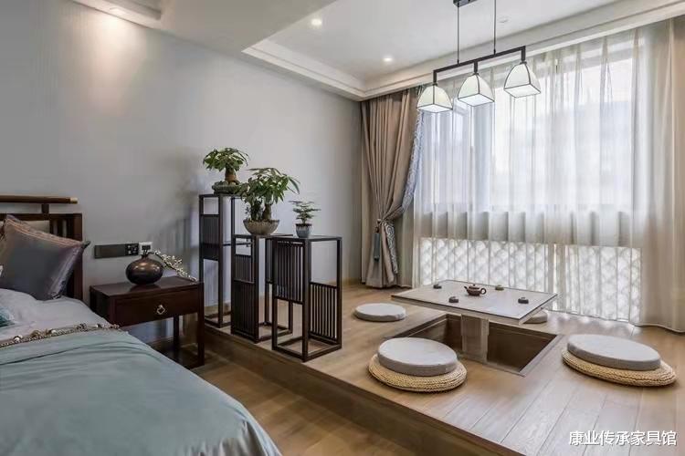 新中式卧室设计:内敛质朴、舒适实用