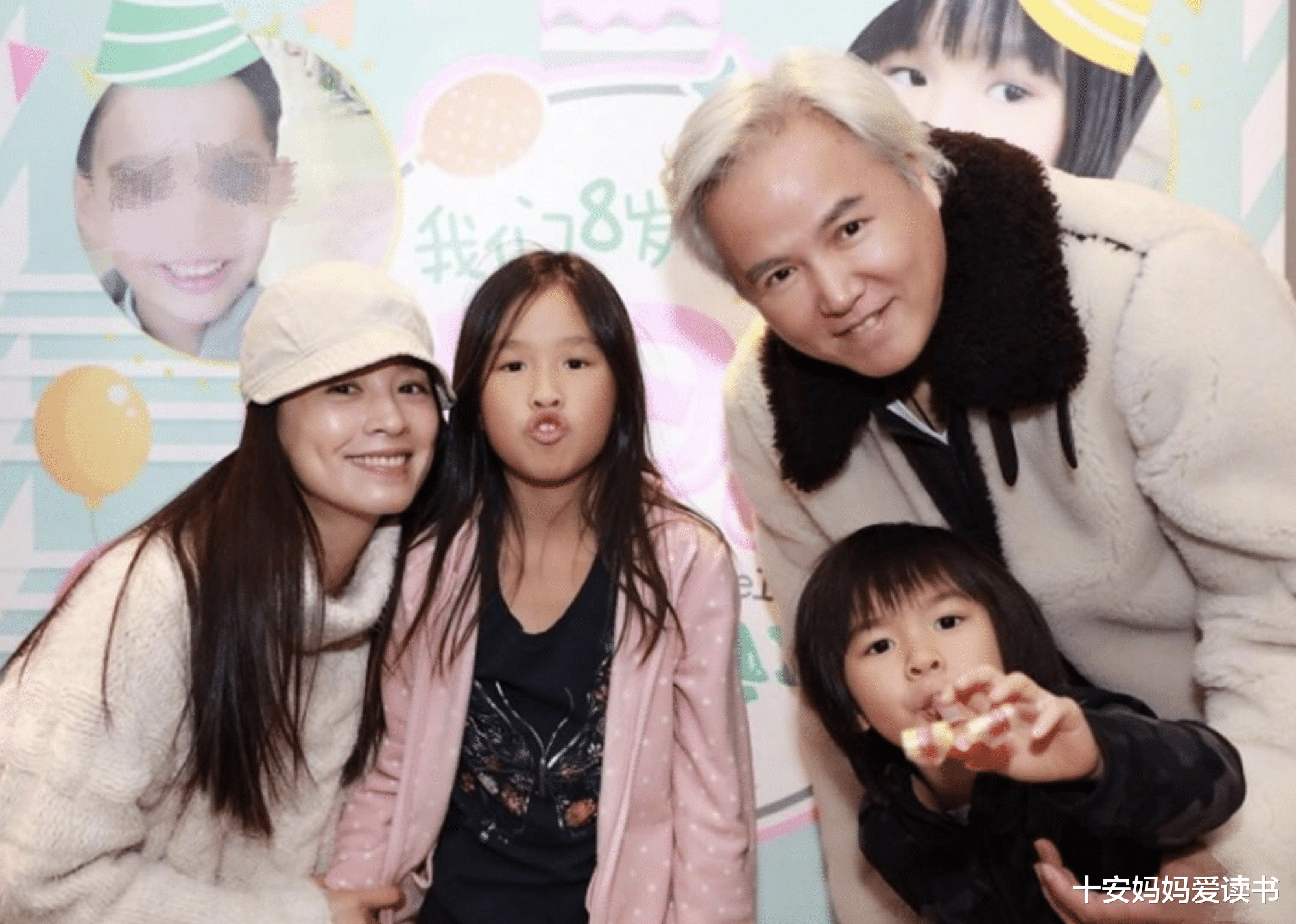 张庭|张庭刚夸女儿长得高级，丈夫前妻立马晒高颜值儿女，差距一目了然