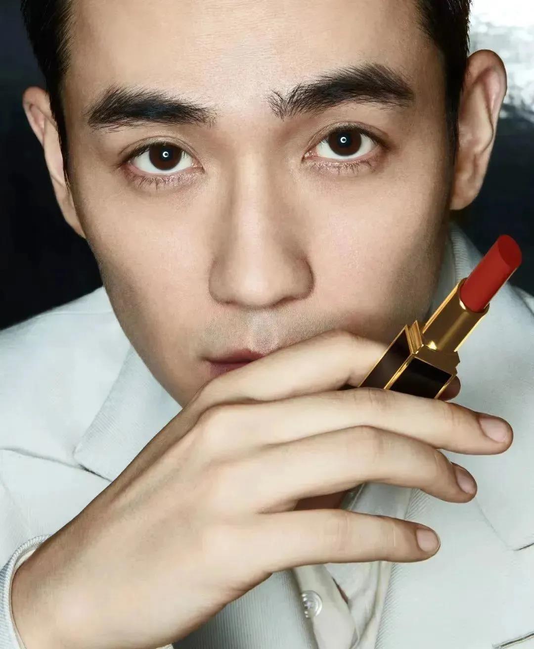刘宪华|男星拍美妆广告的清流，你看刘宪华朱一龙就知道TomFord有多懂？