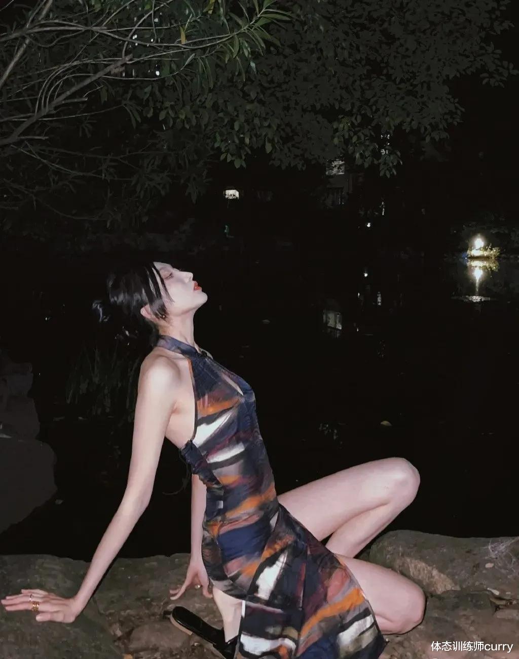 景甜|178cm“长腿女神”,这腿占身材的三分之二了吧?