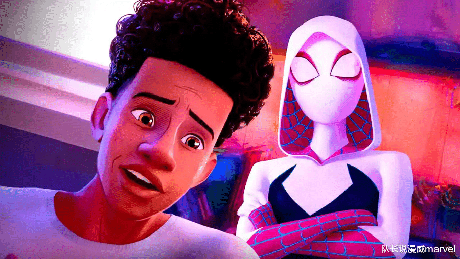 预告片|《蜘蛛侠2：纵横宇宙》首支预告来了！迈尔斯和格温屁股粘墙