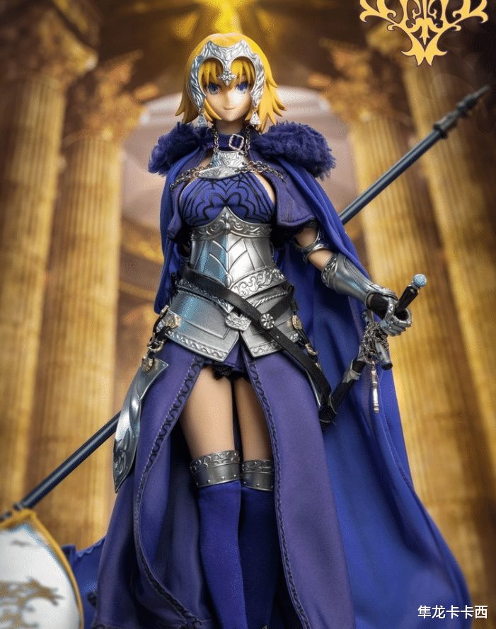圣女贞德|fate:圣女贞德1/6可动人偶公开 略显憨憨的村姑