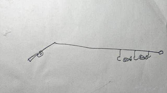 |冬季串钩钓鱼,这样架竿,最容易爆护