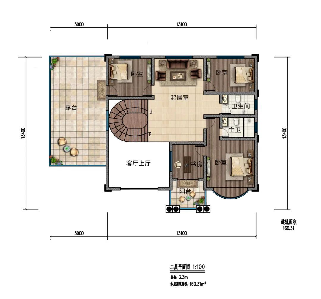 三层欧式别墅,这么气派,难怪老婆吵着建