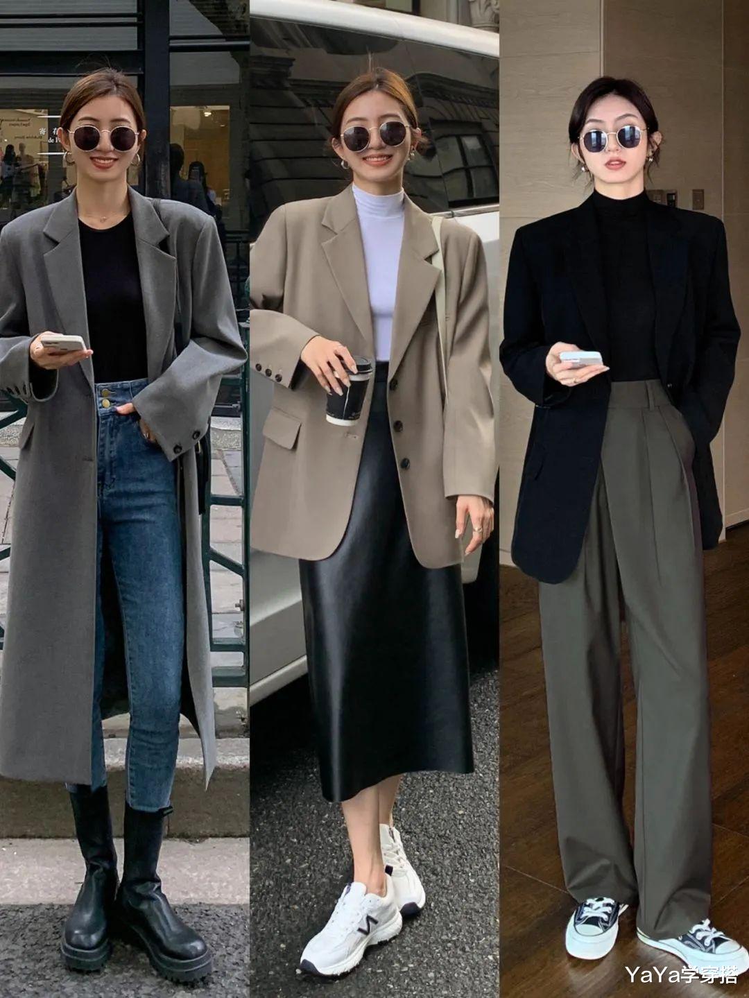 求职|27套春季最美的西装外套穿搭示范，百搭不撞衫，营造职场精英女神