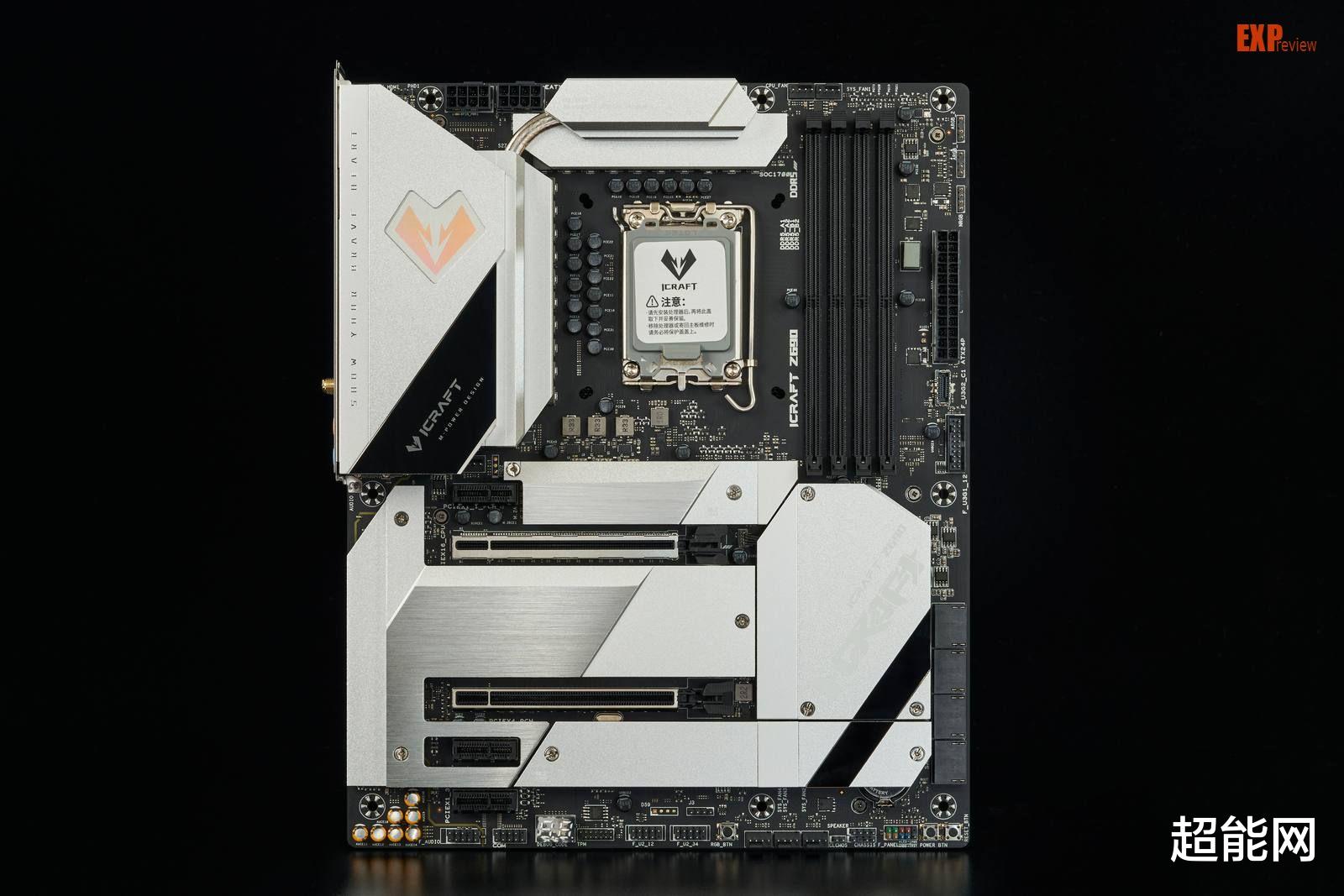 ai|铭瑄MS-iCraft Z690 WIFI主板评测:高端Z690主板的价格屠夫