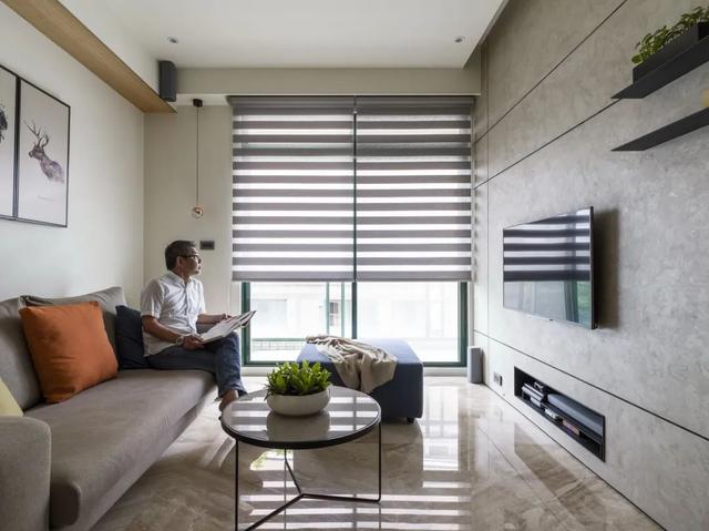 60㎡现代小二房,小户型想住得舒适,每一处都要合理设计