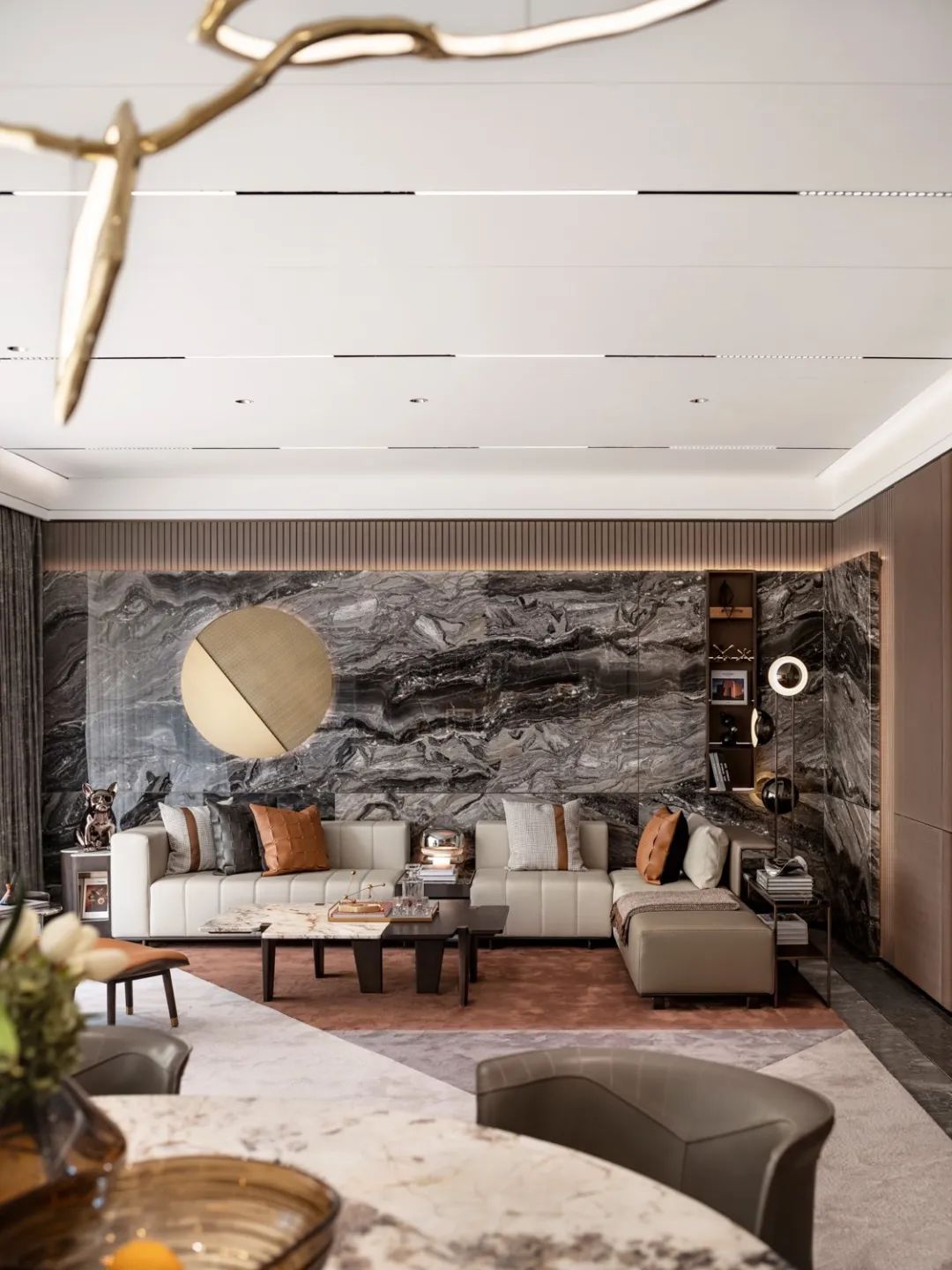 320㎡新中式丨经典温馨,打造舒适的家居生活空间!