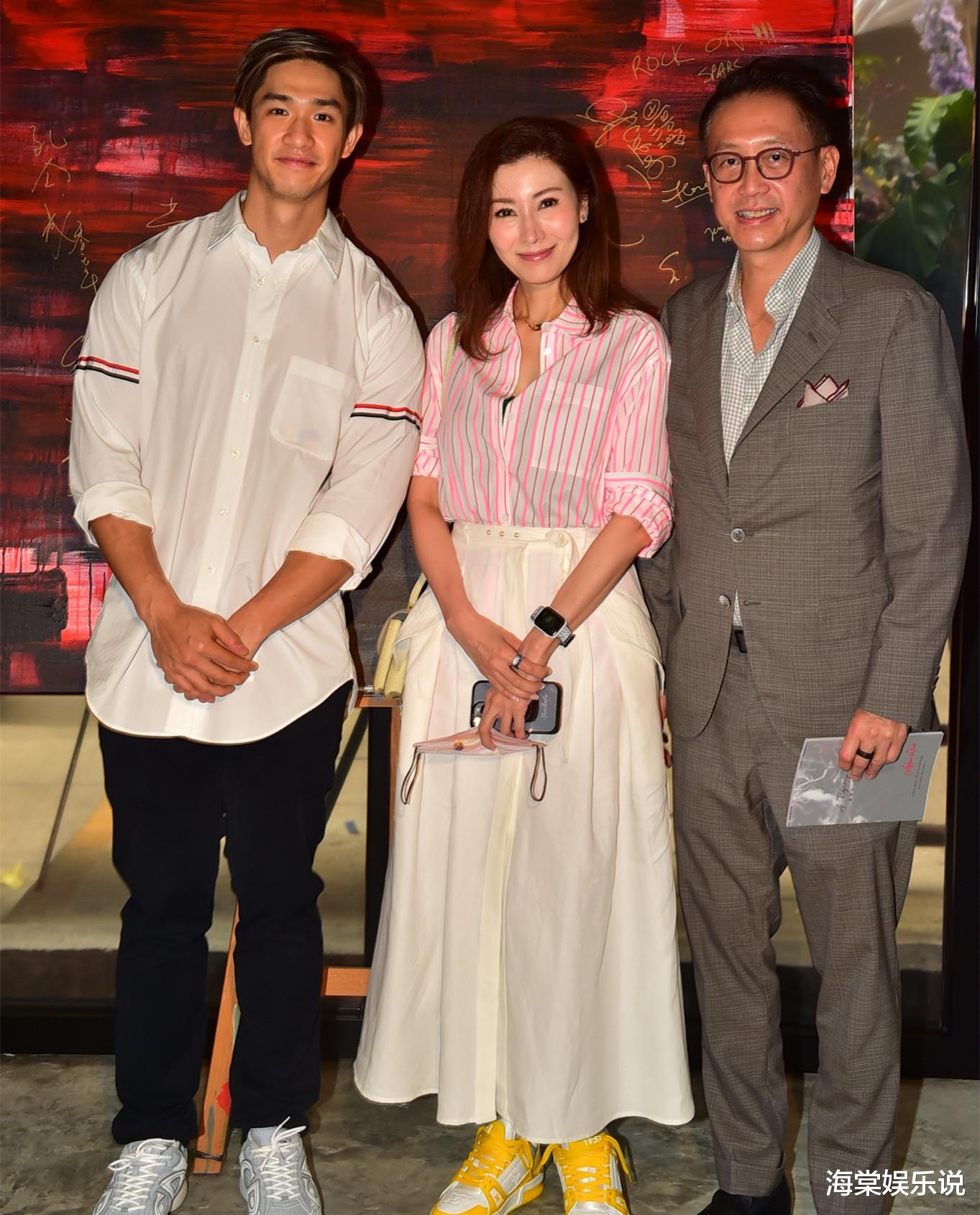 李嘉欣|赌王千金风采出众！何超琼5月22日盛装赴画展，李嘉欣夫妇超腻歪