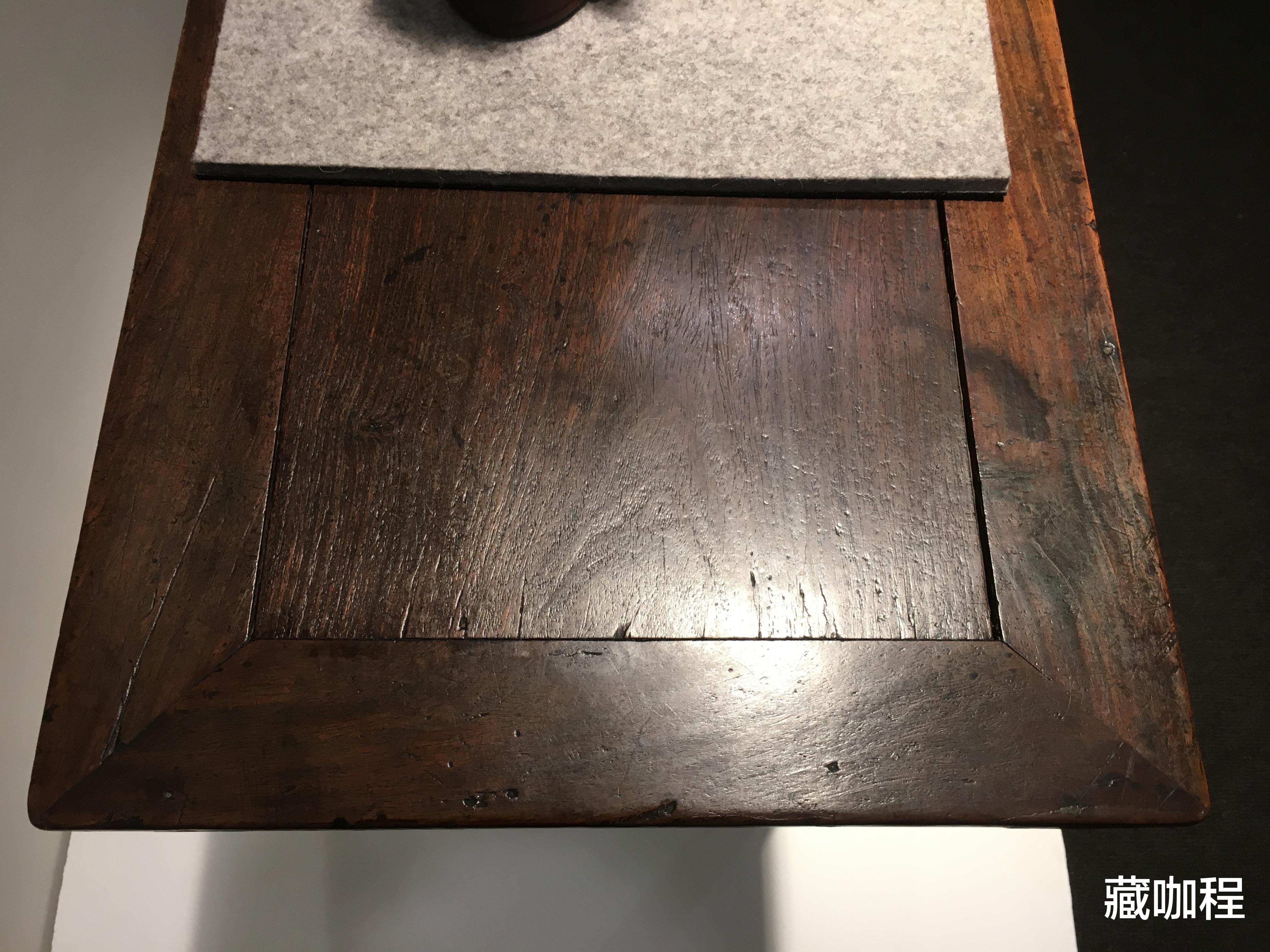 流拍|材质无误、有修补，黄花梨带屉平头案结果流拍