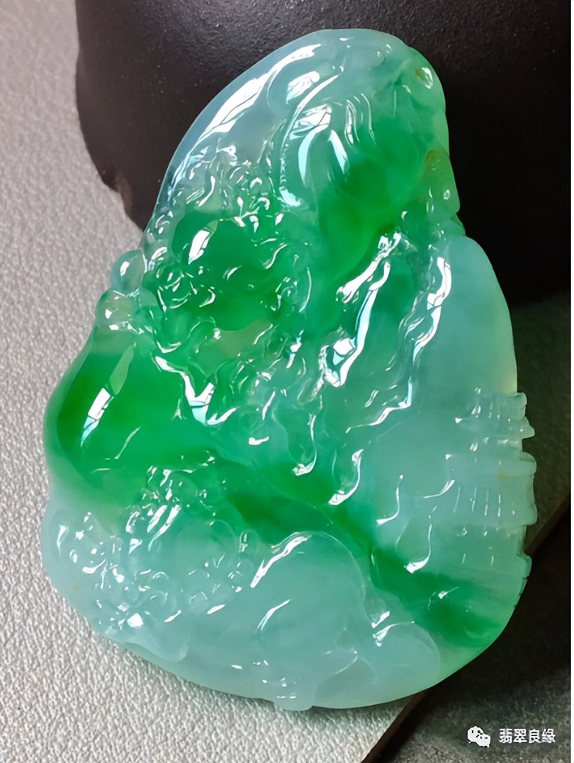 翡翠种水|翡翠种水的色从何而来！