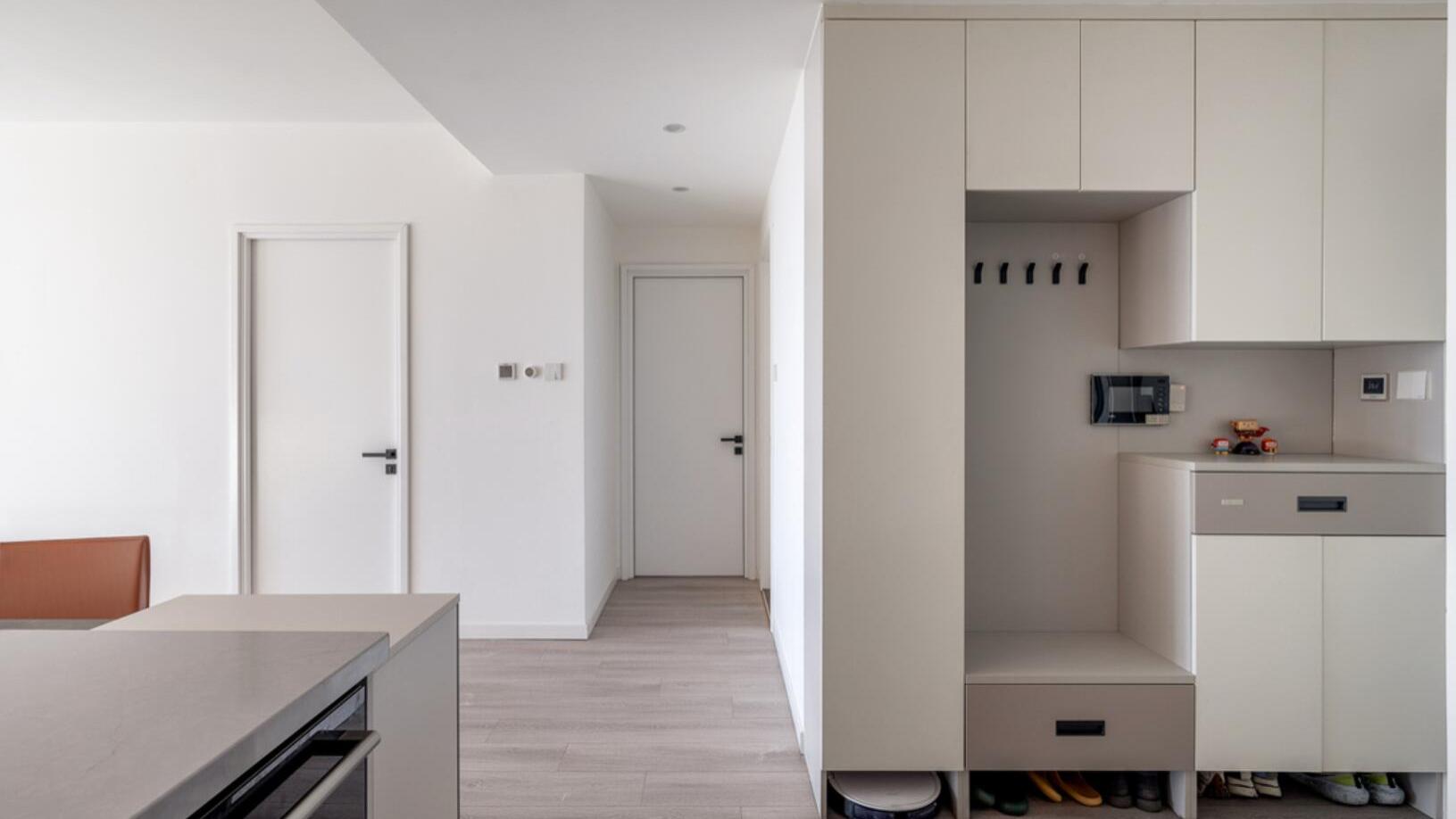 现代风不愧是主流风格！看她85㎡家，骨子里都透着一抹干净