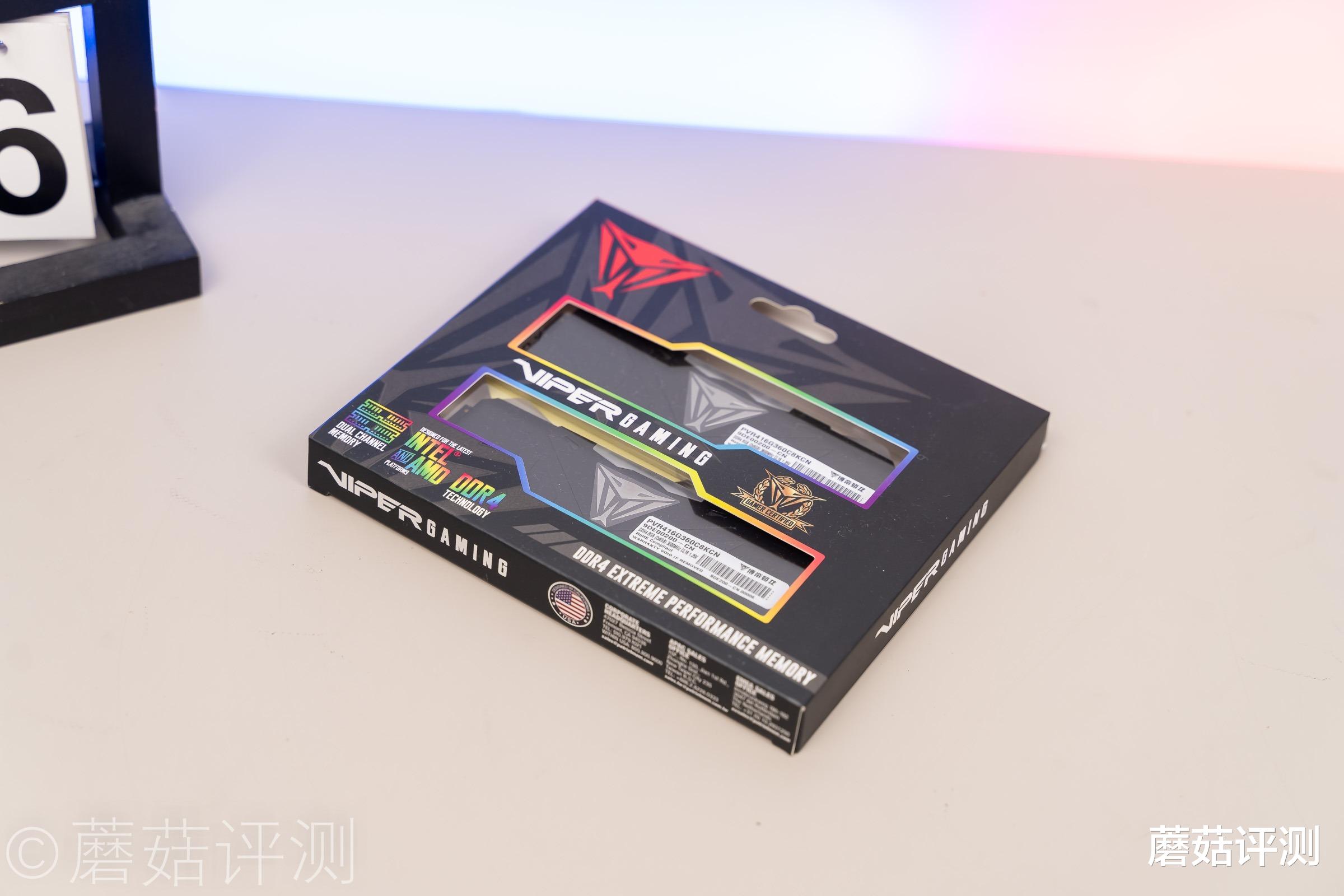 内存条|轻松找到游戏帧数最高的内存频率、博帝蟒龙魅龙条8G*2 3600MHz内存 评测