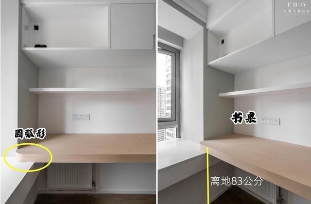 装修别一板一眼,只剩一间房,那就把衣帽间、书房合并,一地2用