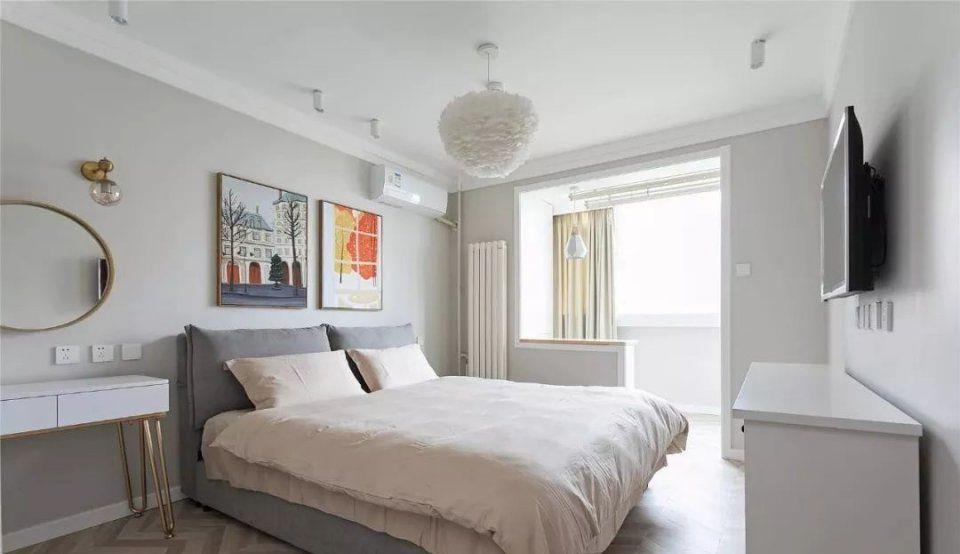 81㎡异形两居装出2个卫生间,格局配色都挑不出毛病,不信你看看