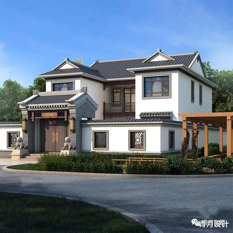 卧室|想回乡下建房子,这所中式合院你绝不能错过