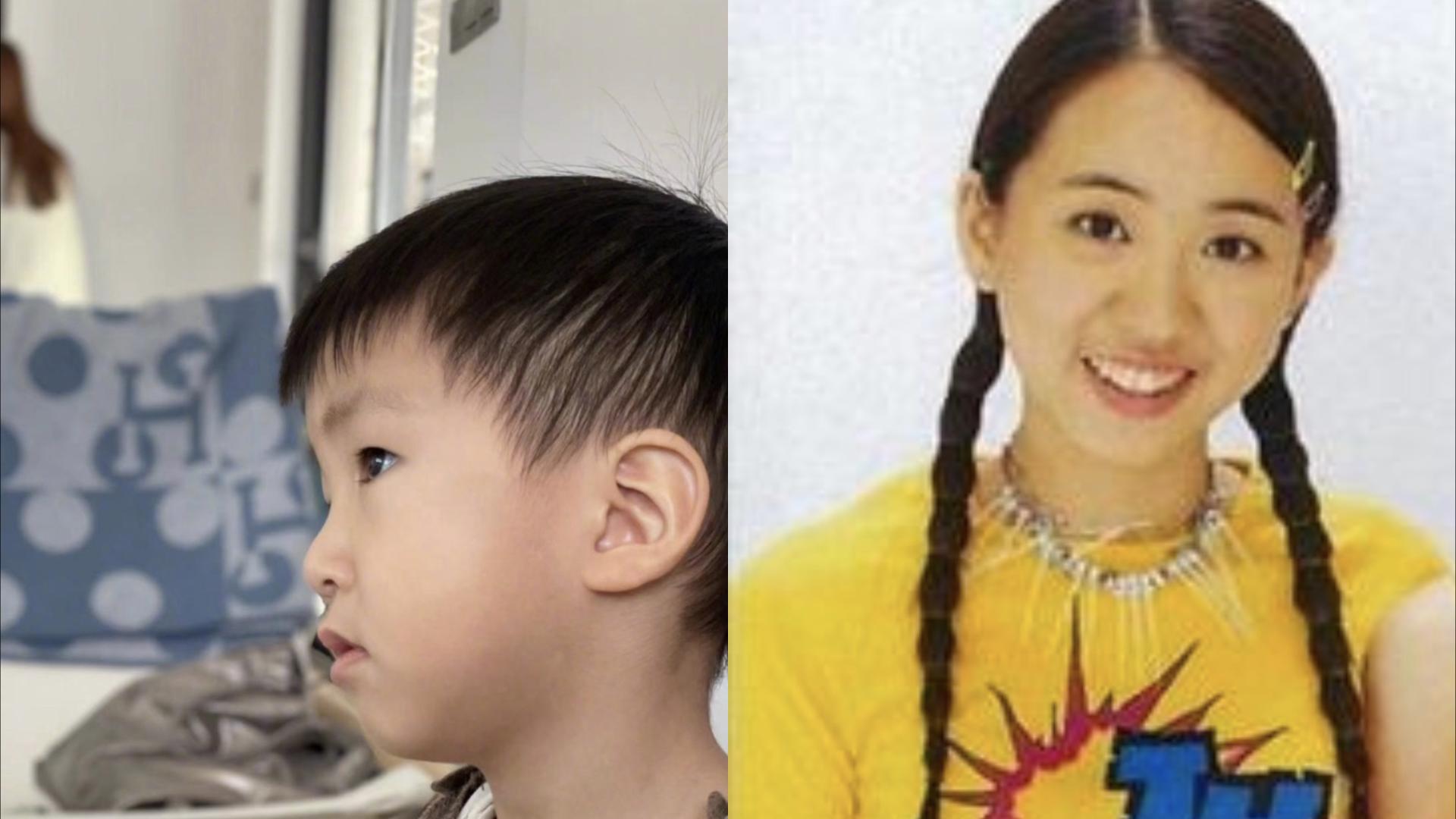 明道|明道晒儿子高清侧脸，2岁小小明脸颊圆润，长得太像妈妈王婷萱