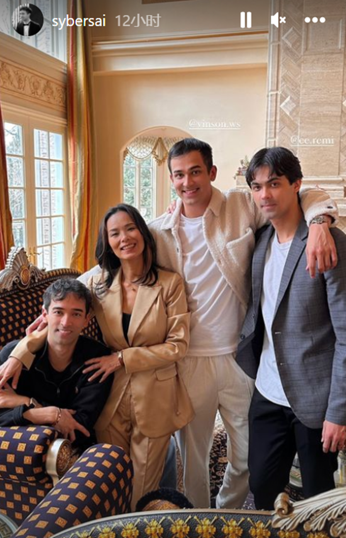 韦唯|韦唯一家美国豪宅开派对，海鲜红酒摆满桌