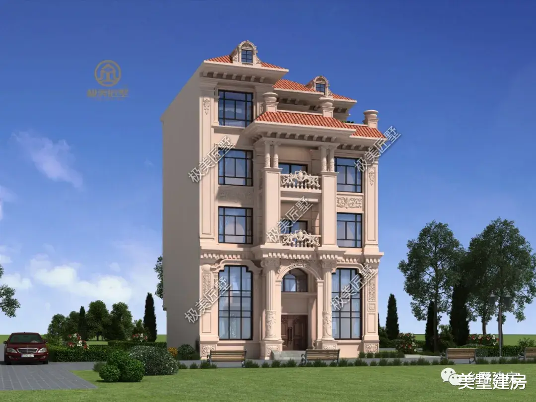 农村豪华四层大别墅，一家人都住的下，喜欢快快收藏